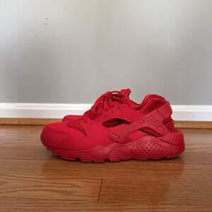 Nike Air Huarache Run GS Triple Red Kid's Shoes
